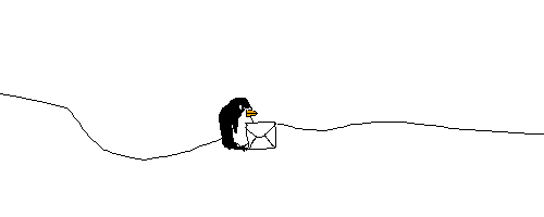 Scene: Pokey carries a package